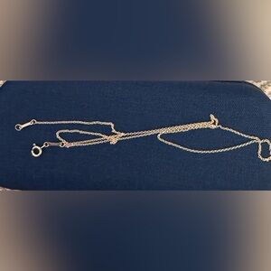 Tiffany & Co. Elsa Peretti 18" Sterling 925 dainty chain